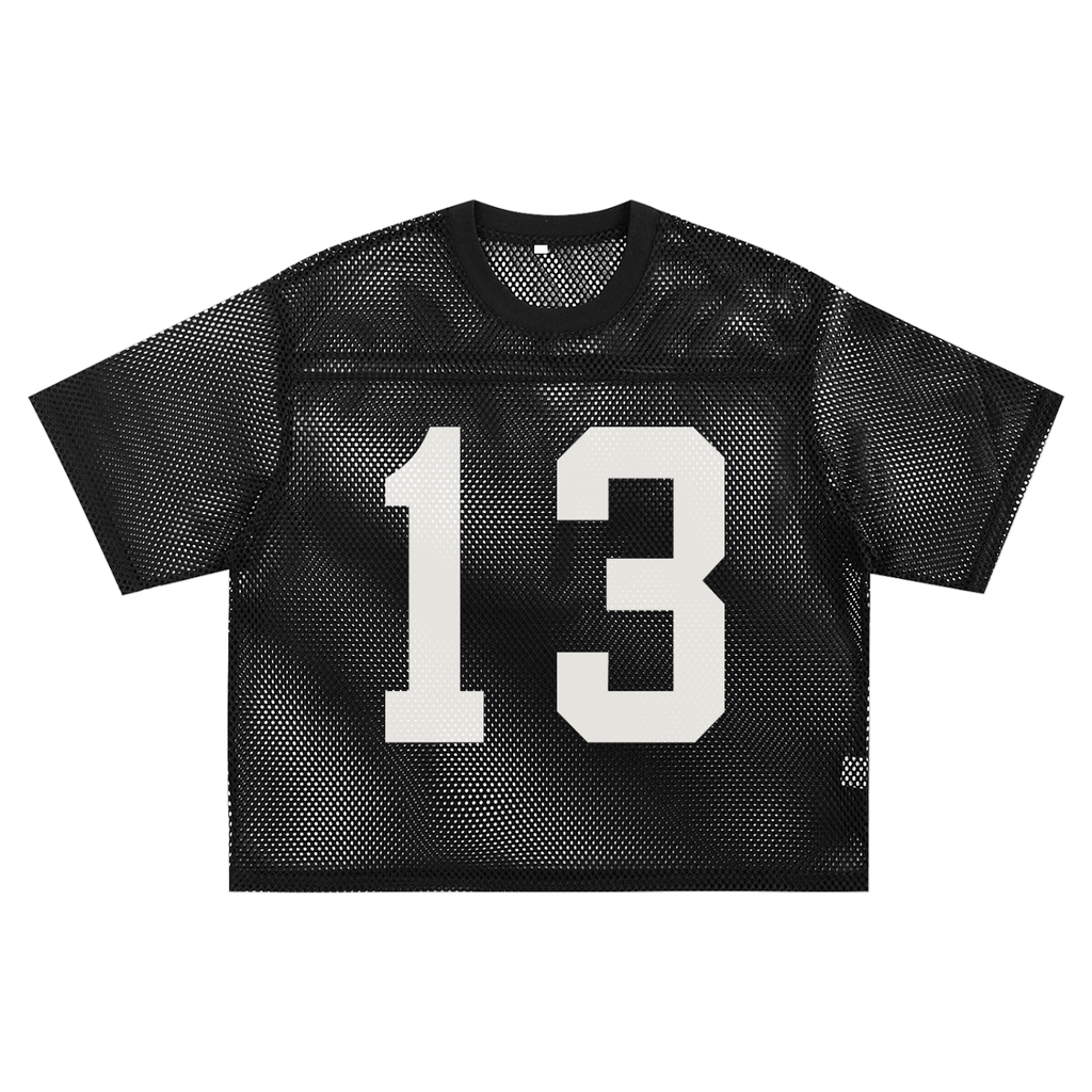 See-through Boxy Net T-shirt