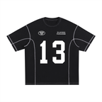 Streetwear Contrast-Stitched Cotton T-Shirt