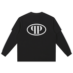 Layered Long Sleeve Oversized Tee