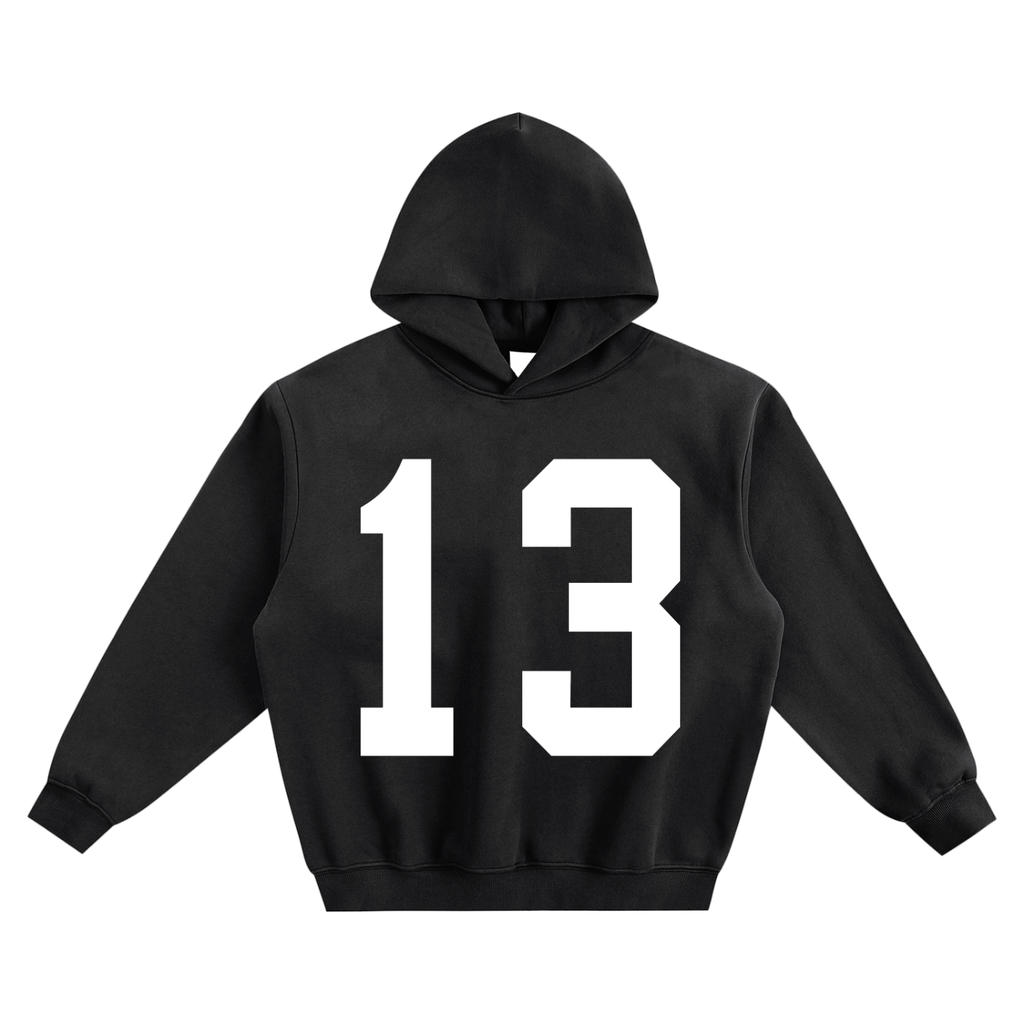 Fleeced Boxy Hoodie