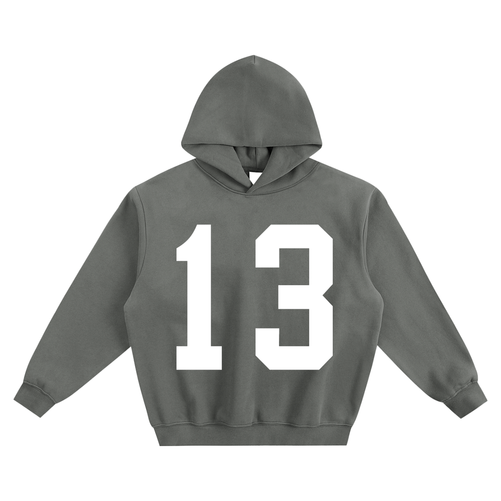 Fleeced Boxy Hoodie
