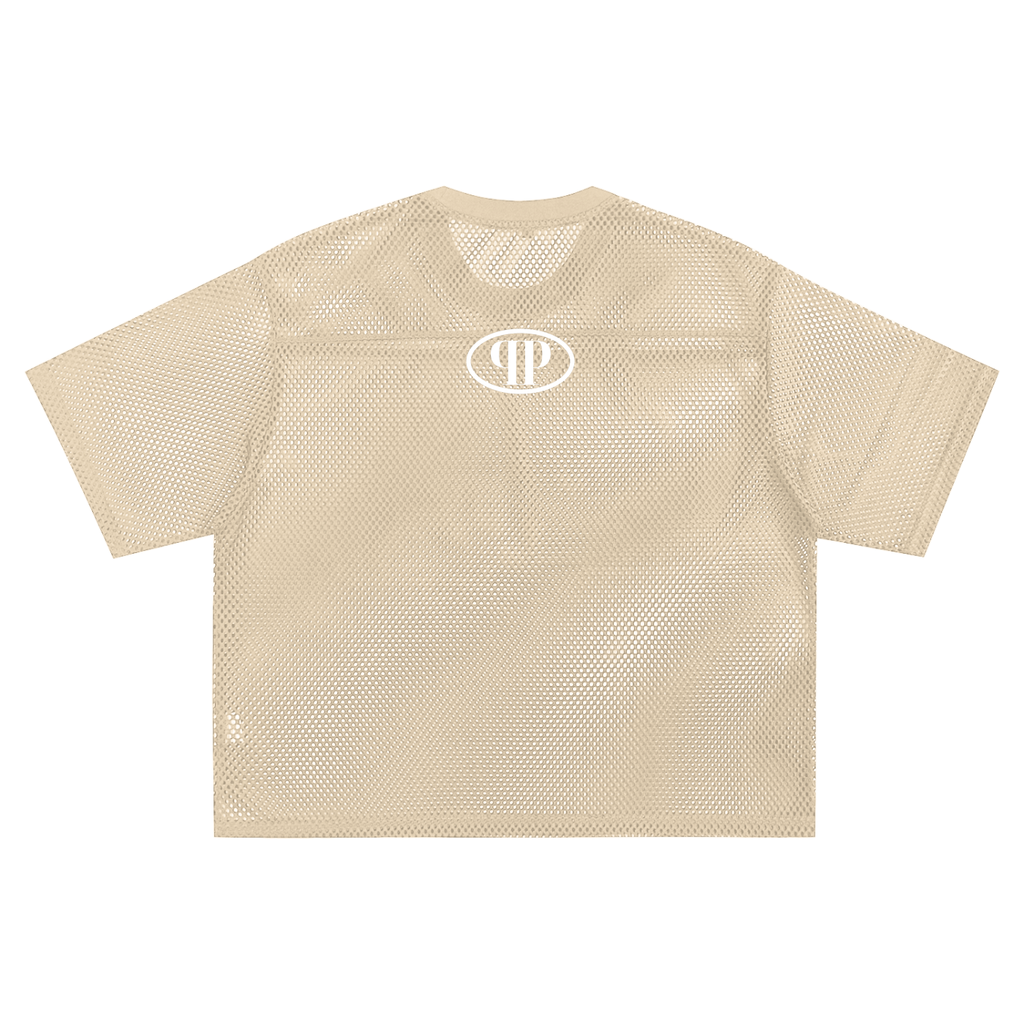 See-through Boxy Net T-shirt