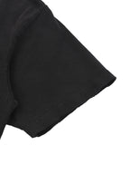 Snow Washed Raw-Hem T-Shirt